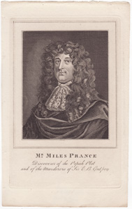 antique portrait from Pepys Diary